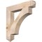 Ekena Millwork Westlake Arts & Crafts Smooth Bracket, Douglas Fir, 5 1/2"W x 34"D x 34"H BKT06X34X34WTL03SDF - alternate 1
